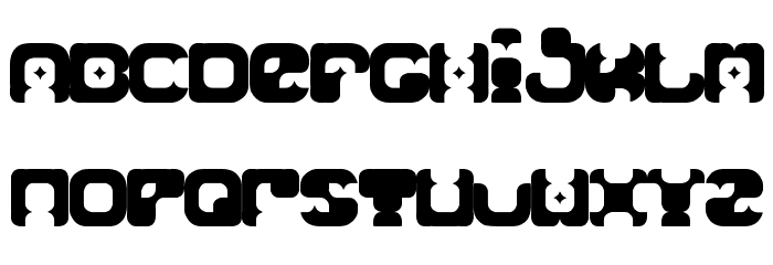 BlackMary Font LOWERCASE