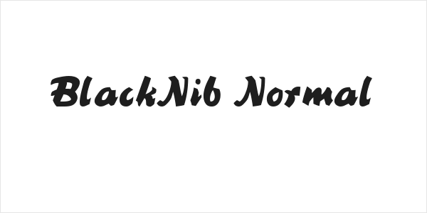 BlackNib Normal Logo