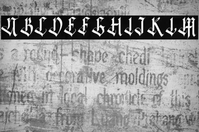 BlackOcean Font examples