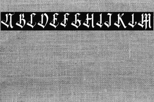 BlackOcean Font examples