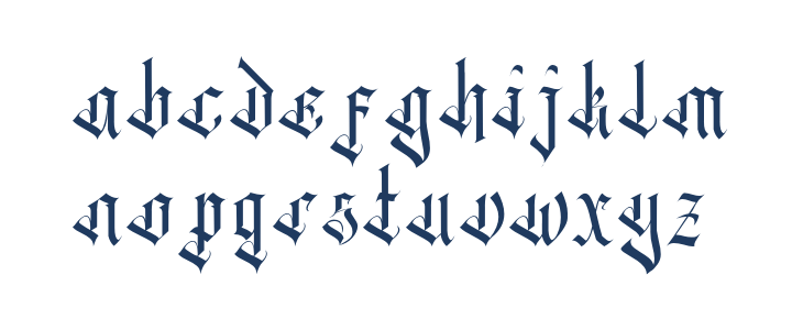 BlackOcean Lowercase