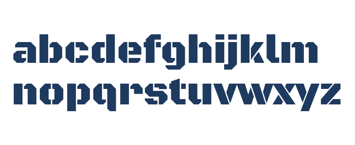 BlackOpsOne-Regular1 Lowercase