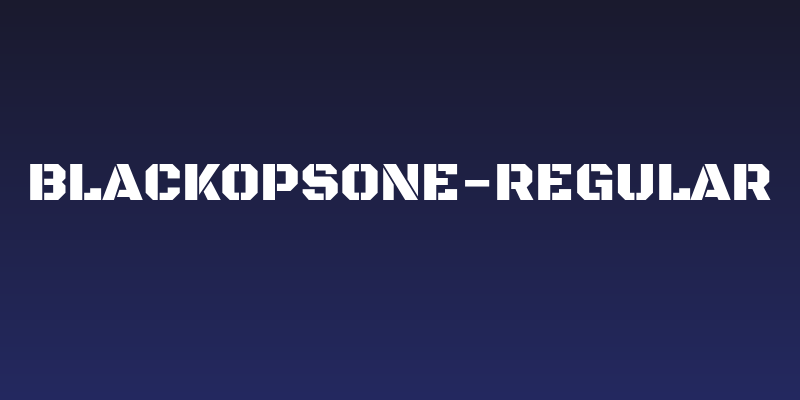 BlackOpsOne-Regular Social Header