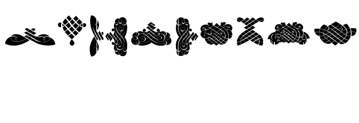 BlackOrnamentsFree Font OTHER CHARS