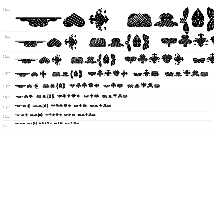 BlackOrnamentsFree Waterfall