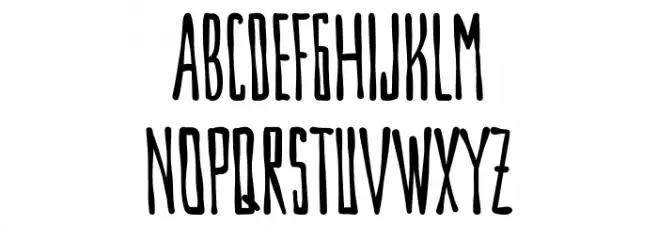 BlackOut-Demo Schriftart Groß