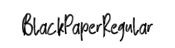 BlackPaperRegular  नि: शुल्क फ़ॉन्ट्स डाउनलोड
