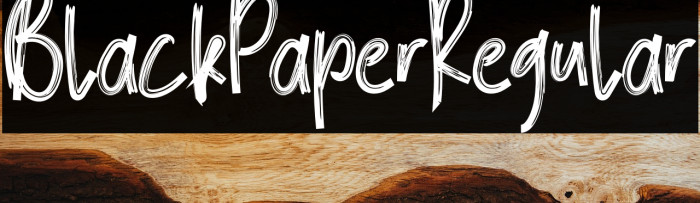 BlackPaperRegular Example 1