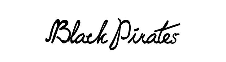 BlackPirates  font caratteri gratis