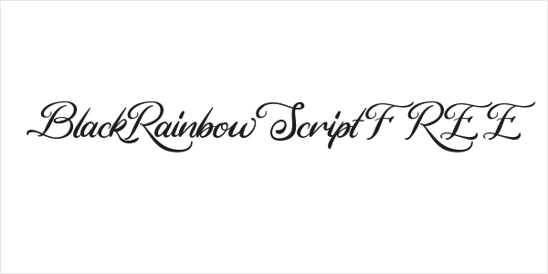 BlackRainbowScriptFREE Logo