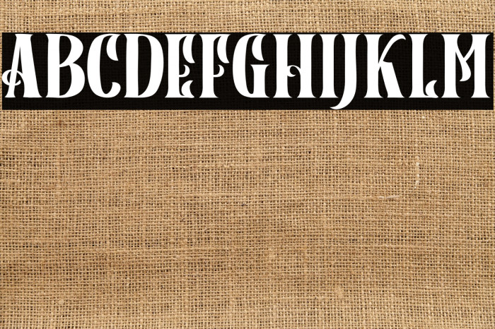 BlackRainbowSerifFREE Example 3