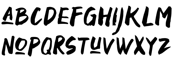 BlackSpaceDemo Font LOWERCASE