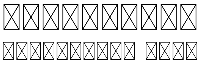 BlackStreet Demo Font OTHER CHARS