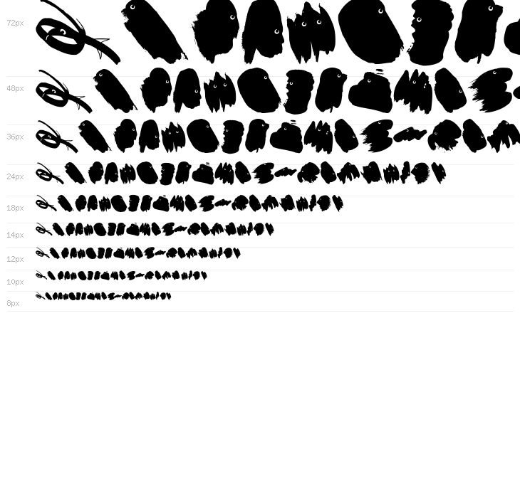 BlackStrokeBeings Waterfall