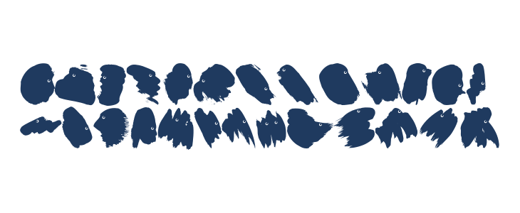 BlackStrokeBeings Lowercase