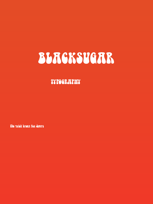 BlackSugar Poster