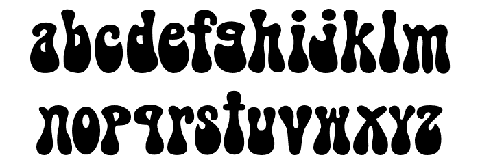BlackSugar Font LOWERCASE