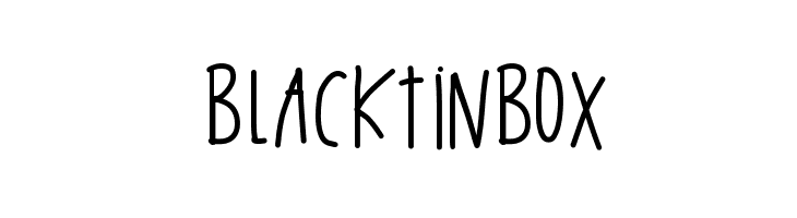 BlackTinBox  Descarca Fonturi Gratis