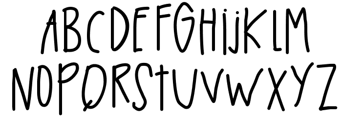 BlackTinBox Font LOWERCASE