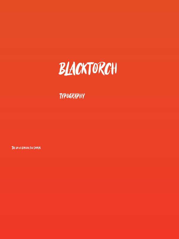 BlackTorch Poster