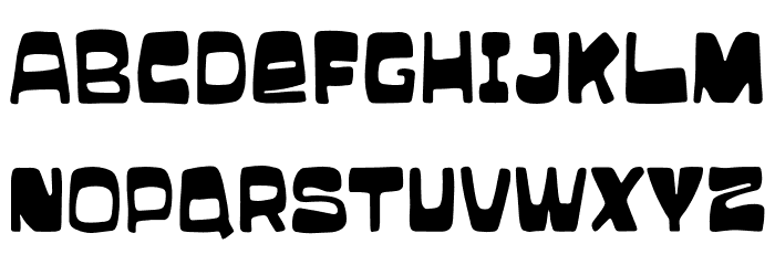 BlackWagoonDemo Font LOWERCASE
