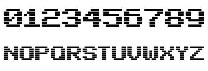 BlackWhiteBlock Font OTHER CHARS