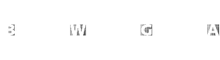 BlackWhiteGridsA  免费字体下载