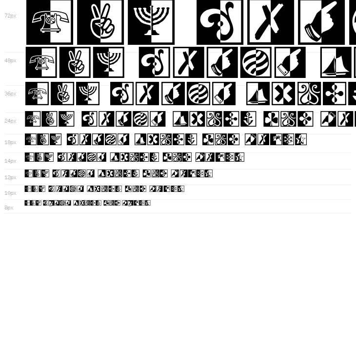 BlackWhiteSigns Waterfall