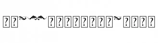BlackWineOrnament  免费字体下载