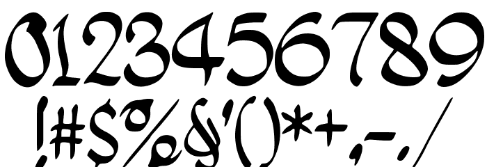 Black_Biscuit Font OTHER CHARS