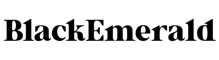 Black_Emerald  font caratteri gratis