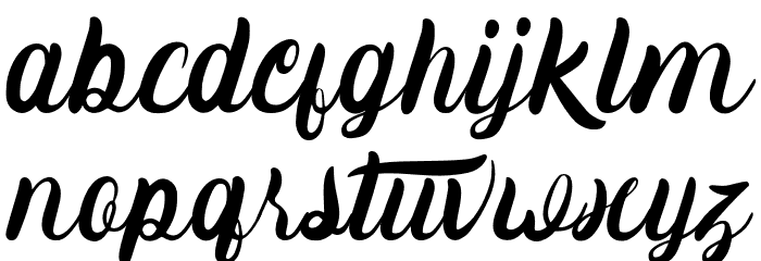 Black_Throne Font LOWERCASE