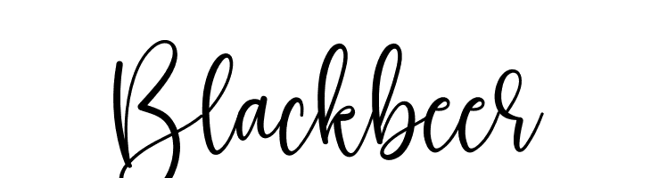 Blackbeer  नि: शुल्क फ़ॉन्ट्स डाउनलोड