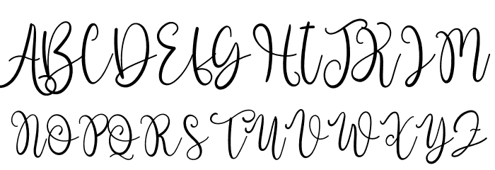 Blackbeer Font UPPERCASE