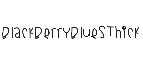 BlackberryBluesThick Logo