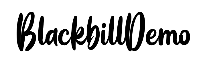 Blackbill Demo  Frei Schriftart Herunterladen