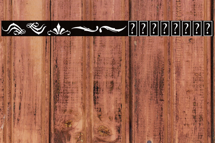 Blackblade Ornament Example 1