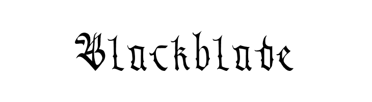 Blackblade  免费字体下载