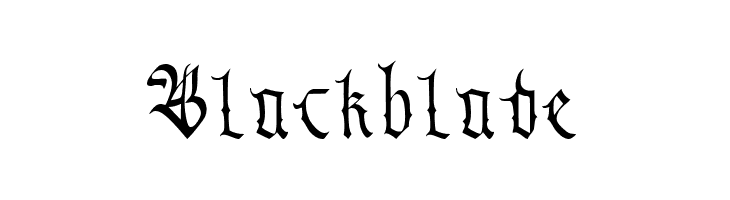 Blackblade  Frei Schriftart Herunterladen