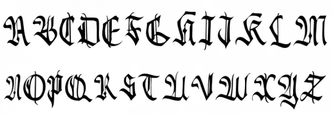 Blackblade Fonte MAIÚSCULAS