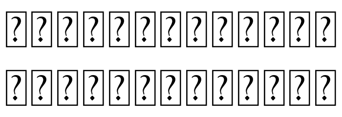 BlackbladeOrnament Font LOWERCASE