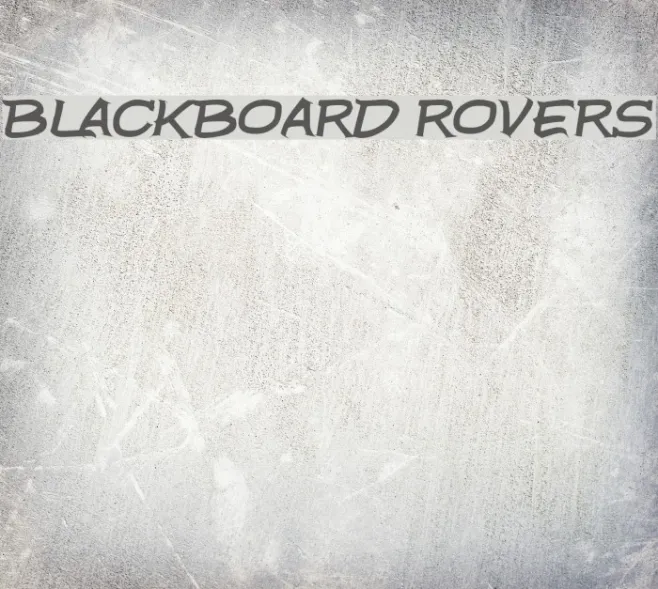 Blackboard Rovers Example 3