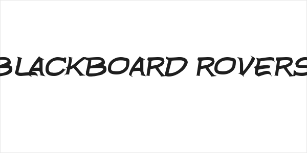 Blackboard Rovers Logo