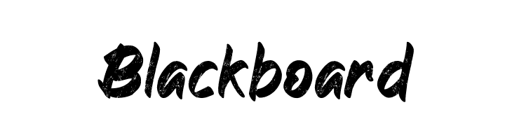 Blackboard  font caratteri gratis