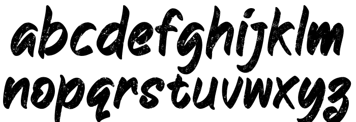 Blackboard フォント 小文字