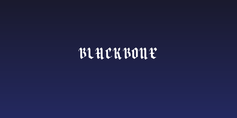 Blackbone Social Header