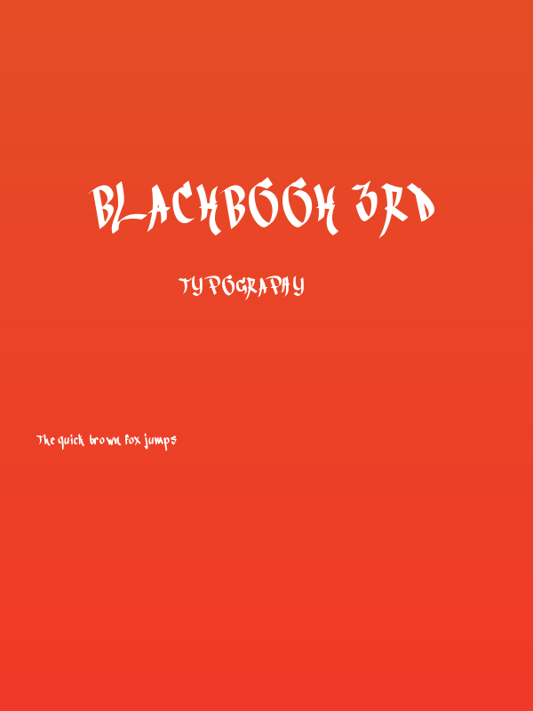 Blackbook 3rd Poster