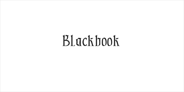 Blackbook Logo