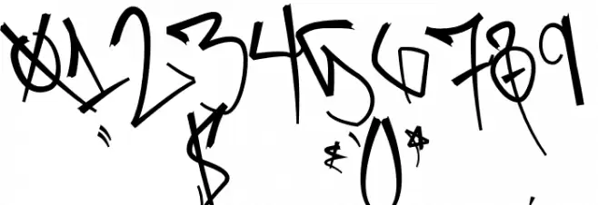 BlackbookOne Font OTHER CHARS