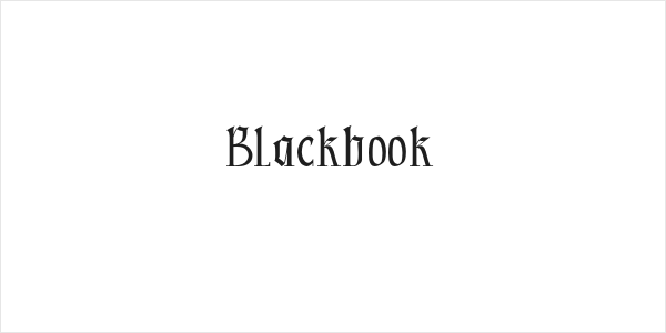 Blackbook Logo